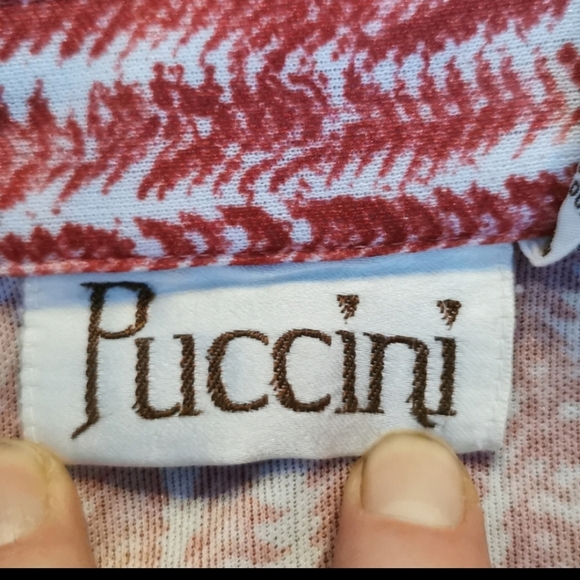 Vintage 1970s Puccini Polyester Shirt Medium - Picture 7 of 8